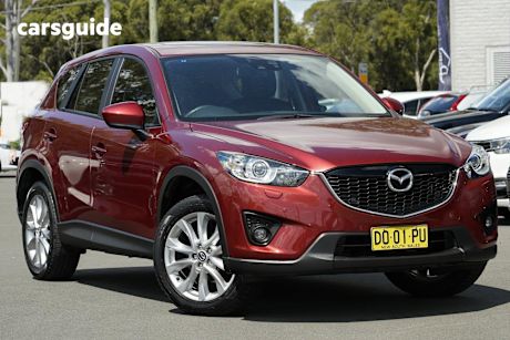 Red 2014 Mazda CX-5 SUV AKERA 4X4
