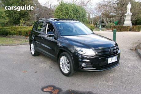 Black 2012 Volkswagen Tiguan SUV 132TSI PACIFIC 4WD