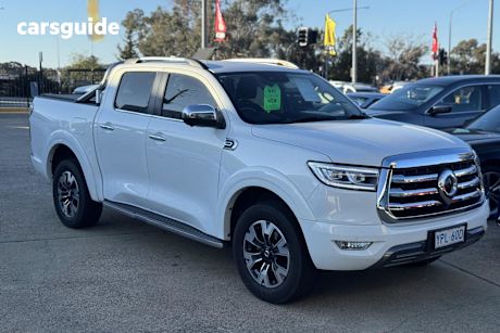 White 2022 GWM UTE Dual Cab Utility Cannon-X (4X4)