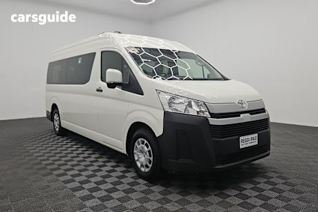 White 2019 Toyota HiAce OtherCar COMMUTER R