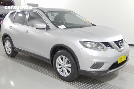 Silver 2015 Nissan X-Trail Wagon St (Fwd)