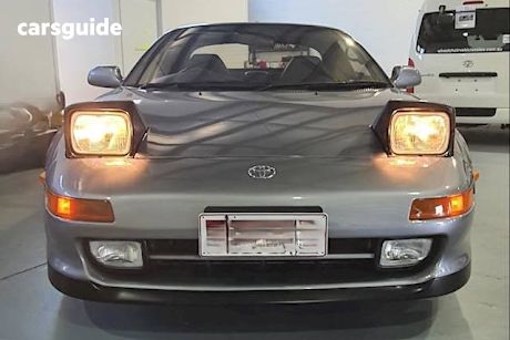 Grey 1992 Toyota MR2 Coupe R