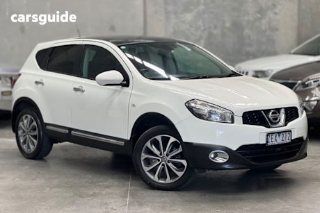 White 2012 Nissan Dualis Wagon Ti (4X2)