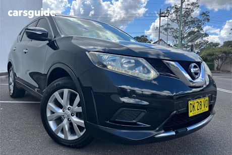 Black 2014 Nissan X-Trail Wagon St (Fwd)