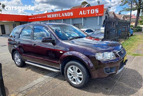 Purple 2010 Ford Territory Wagon Ts (Rwd)