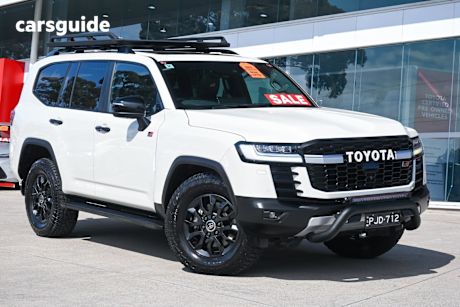 White 2022 Toyota Landcruiser SUV GR SPORT 4X4