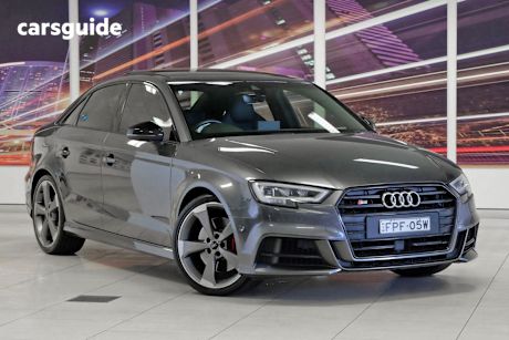 Grey 2020 Audi S3 Sedan 4WD