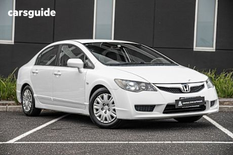 White 2010 Honda Civic Sedan Limited Edition