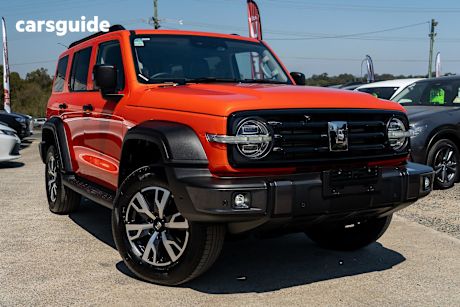Orange 2023 GWM Tank 300 SUV ULTRA HYBRID 4X4