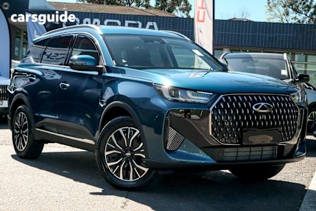 Blue 2025 Chery Tiggo 7 SUV SUPER HYBRID ULTIMATE F