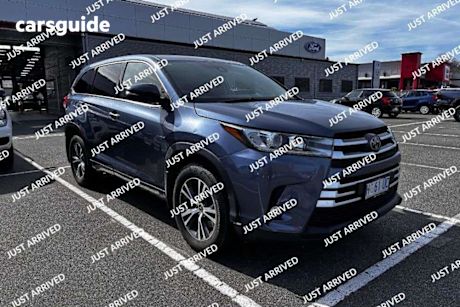 Blue 2018 Toyota Kluger SUV GX F