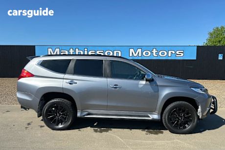 Grey 2019 Mitsubishi Pajero Sport SUV BLACK EDITION 4X4