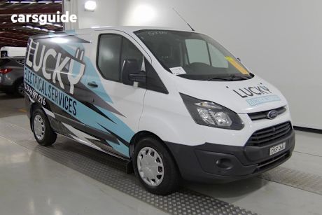 White 2017 Ford Transit Custom Van 290S (Swb)
