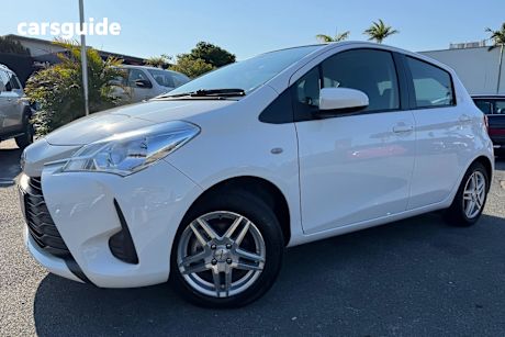 White 2019 Toyota Yaris Hatch ASCENT F