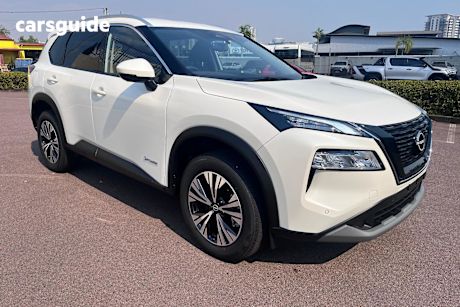 White 2025 Nissan X-Trail SUV ST-L E-POWER 4WD