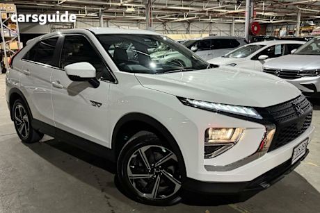 White 2024 Mitsubishi Eclipse Cross Wagon Es Phev (Awd)