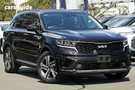 Black 2023 Kia Sorento SUV SPORT+ F