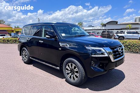 Black 2025 Nissan Patrol SUV TI 4X4
