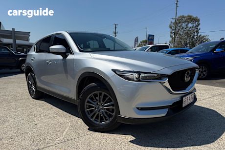Silver 2020 Mazda CX-5 SUV MAXX SPORT F