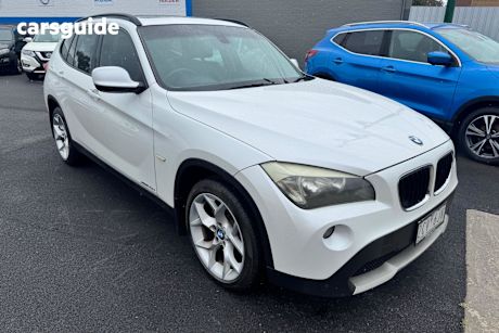 White 2011 BMW X1 SUV XDRIVE 20D E84 MY11