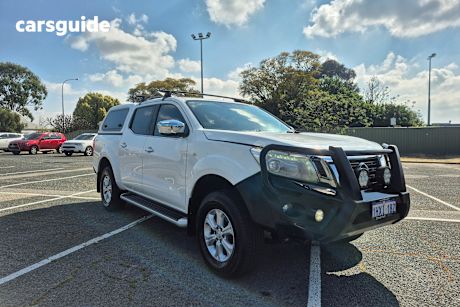 White 2017 Nissan Navara Dual Cab Utility St (4X4)