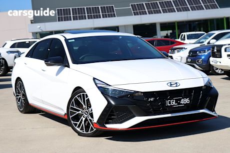 White 2022 Hyundai I30 Sedan N PREMIUM F
