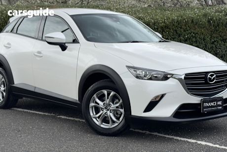 White 2022 Mazda CX-3 SUV MAXX SPORT F