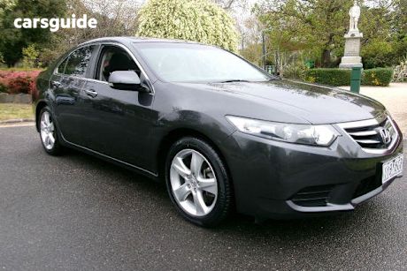 Grey 2012 Honda Accord Euro Sedan F