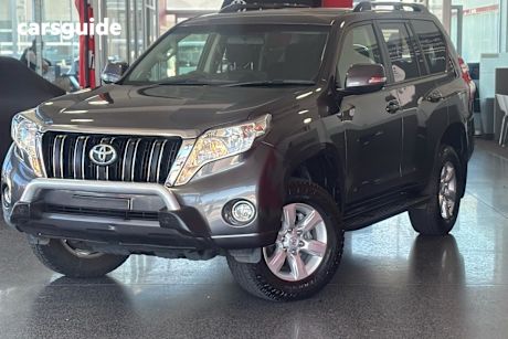 Grey 2016 Toyota Landcruiser Prado SUV GXL 4X4