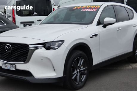 White 2024 Mazda CX-60 SUV P50E GT 4X4