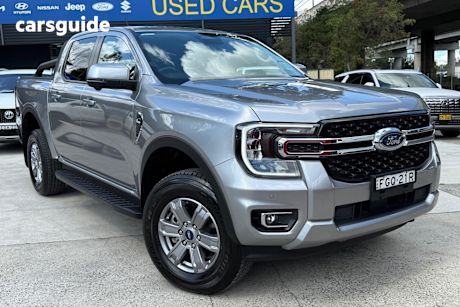 Silver 2023 Ford Ranger Ute Tray XLT 4X4