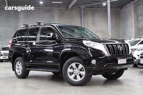 Black 2014 Toyota Landcruiser Prado Wagon Gxl (4X4)