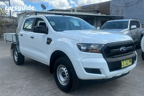 White 2017 Ford Ranger Ute Tray XL 4X4