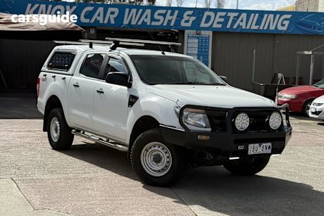 White 2014 Ford Ranger Dual Cab Utility Xl 3.2 (4X4)