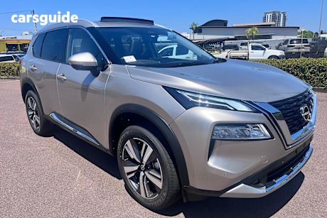 Silver 2025 Nissan X-Trail SUV TI 4X4