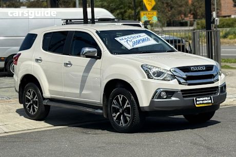 White 2020 Isuzu MU-X SUV LS-U R
