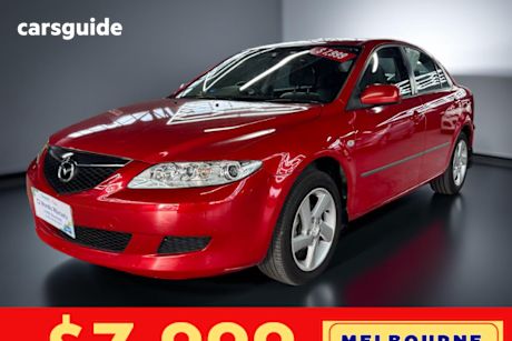 Red 2005 Mazda 6 Hatchback Classic