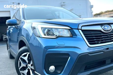 Blue 2019 Subaru Forester Wagon 2.5I-L (Awd)