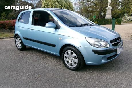 Blue 2009 Hyundai Getz Hatch S F