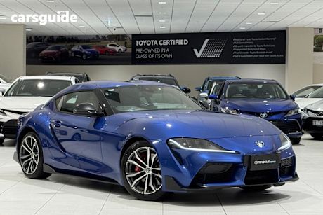 Blue 2024 Toyota Supra Coupe GR GT R