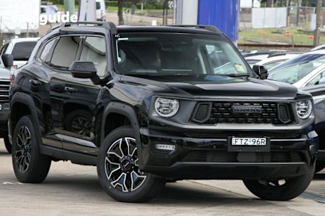 Black 2025 GWM Haval H7 SUV VANTA HYBRID F