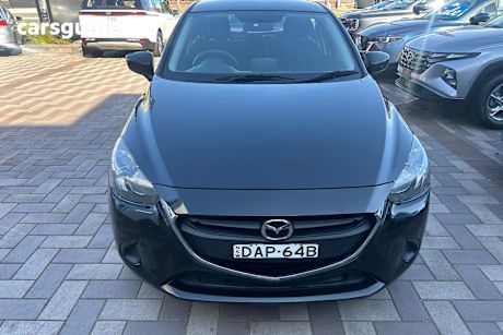 Black 2015 Mazda Mazda2 Hatch MAXX F