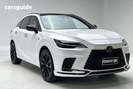 White 2023 Lexus RX SUV RX500H F SPORT PERFORMANCE 4X4