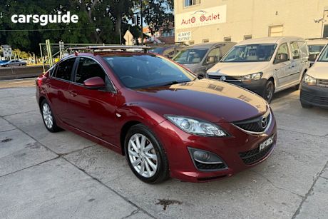Red 2010 Mazda Mazda6 Sedan CLASSIC F