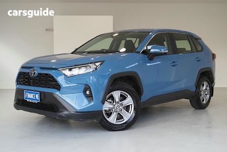 Blue 2023 Toyota RAV4 SUV GX F
