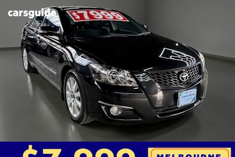 Black 2009 Toyota Aurion Sedan At-X