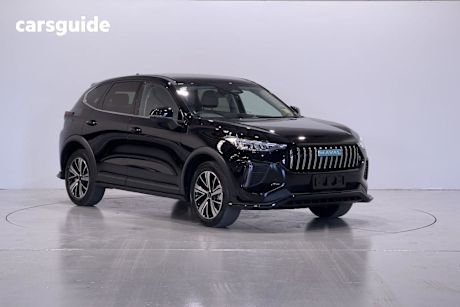 Black 2025 GWM Haval Jolion SUV LUX HYBRID F