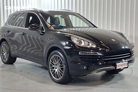 Black 2012 Porsche Cayenne Wagon Diesel