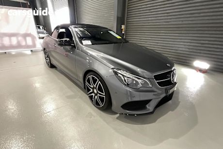 Grey 2016 Mercedes-Benz E250 Cabriolet