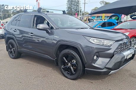 Grey 2020 Toyota RAV4 Wagon Cruiser (Awd) Hybrid
